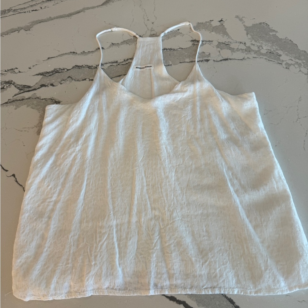 White Leopard Print Camisole